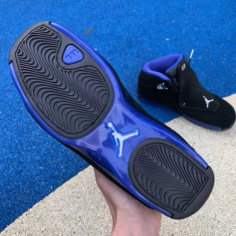 Air Jordan 18 'Black Sport Royal' Blue 2018 Release For Sale AA2494-007 Pics