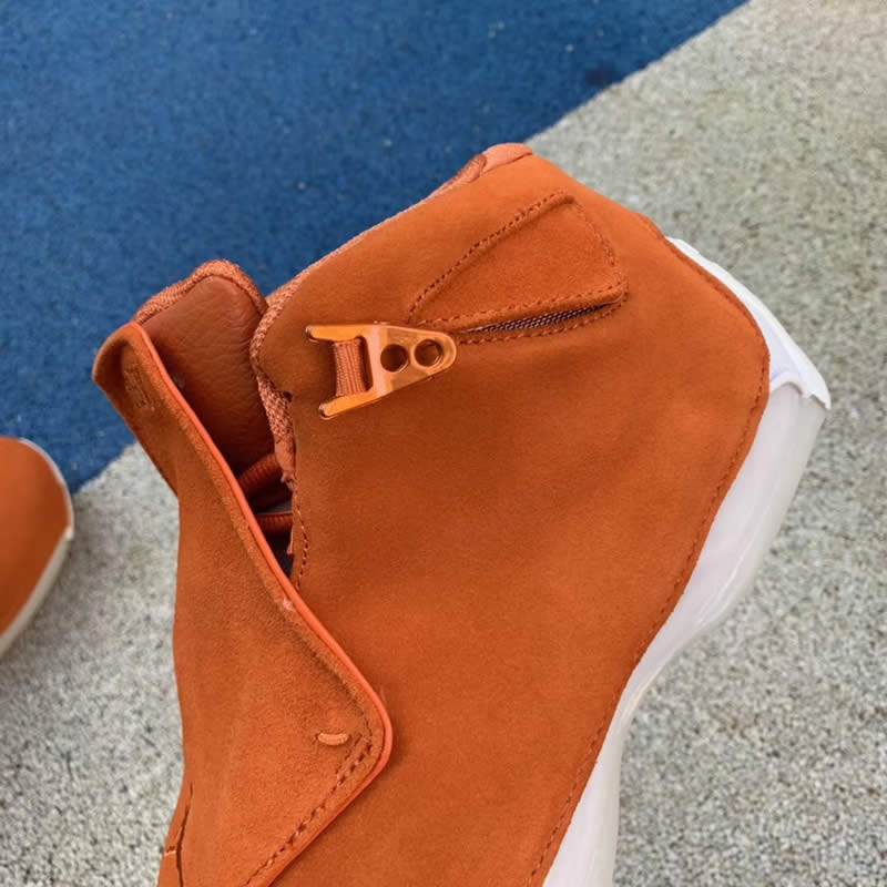 air jordan 18 toro campfire orange suede aa2494-801 release date 2018 pics