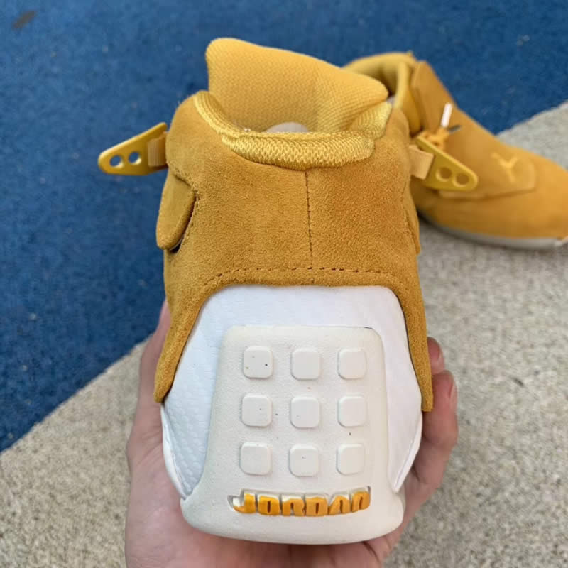 air jordan 18 toro yellow ochre suede aa2494-701 release date 2018 pics