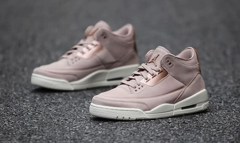 Air Jordan 3 'Particle Beige' SE Rose Gold Womens GS Size AH7859-205 Offical Images