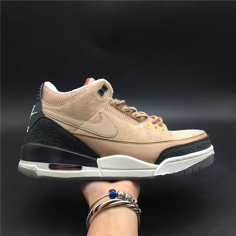 Justin Timberlakes Air Jordan 3 JTH NRG Bio Beige Suede AV6683 200 In Hand