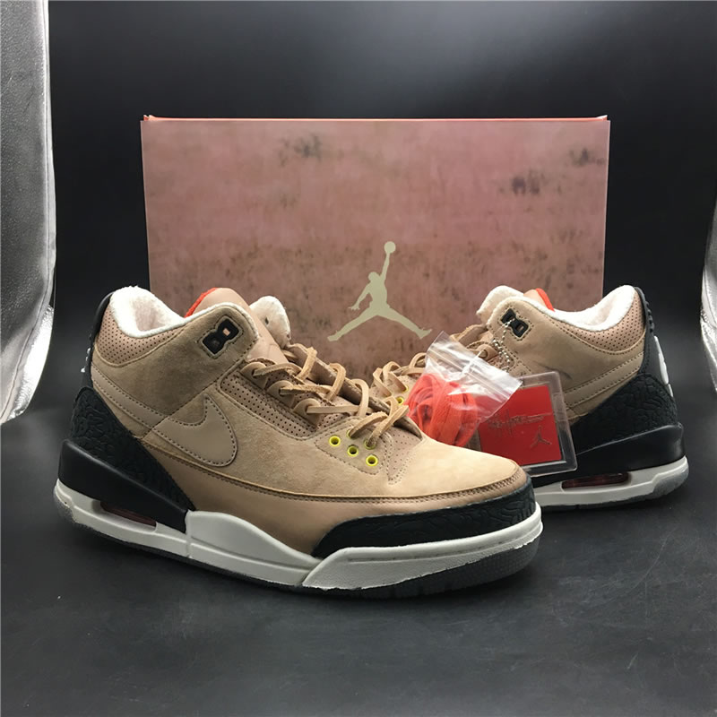 Justin Timberlakes Air Jordan 3 JTH NRG Bio Beige Suede AV6683 200 Original Box