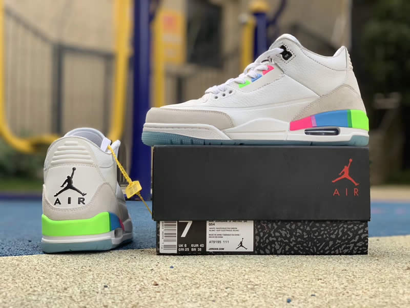 Air Jordan 3 'Quai 54' White Q54 For Sale Pics Review Release AT9195-111