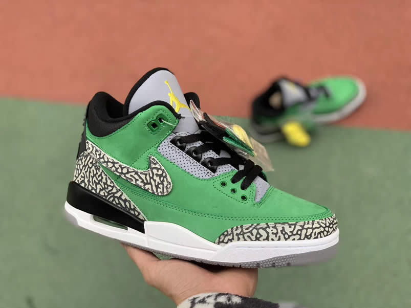 Air Jordan 3 Retro Tinker 'Oregon Ducks' PE Shoes AJ3-867493 Pics