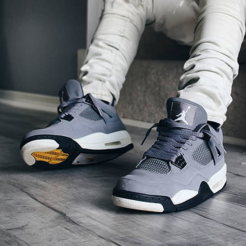 Air Jordan 4 Cool Grey 2019 On Feet Release Date 308497 007 (0) - newkick.vip