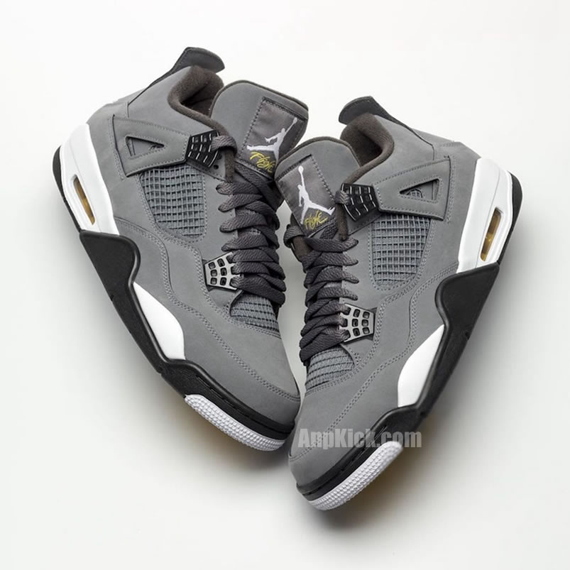 Air Jordan 4 Cool Grey 2019 On Feet Release Date 308497 007 (4) - newkick.vip