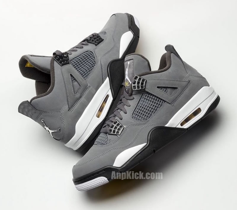 Air Jordan 4 Cool Grey 2019 On Feet Release Date 308497 007 (5) - newkick.vip