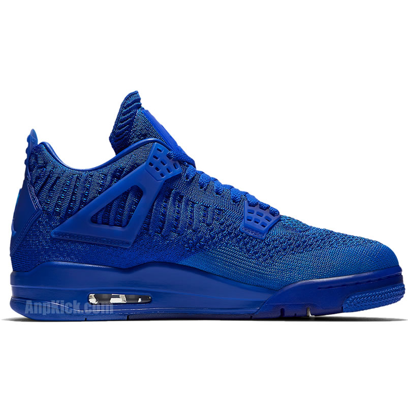 Air Jordan 4 Flyknit Royal Blue 2019 For Sale Aq3559 400 (2) - newkick.vip