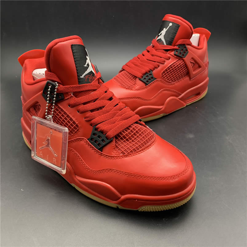 Air Jordan 4 NRG 'Singles Day' 2018 Fire Red AV3914-600 Pics