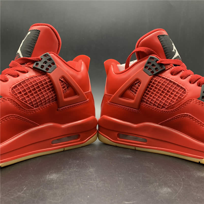 Air Jordan 4 NRG 'Singles Day' 2018 Fire Red AV3914-600 Pics