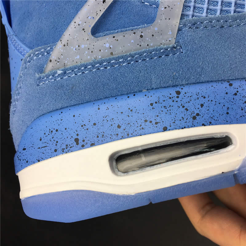 Air Jordan 4 Retro Unc 2019 Pe Sky Blue For Sale Aj4 1032070 (3) - newkick.vip