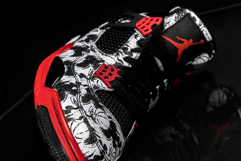 Air Jordan 4 Tattoo Singles Day Release Date BQ0897-006 Pics