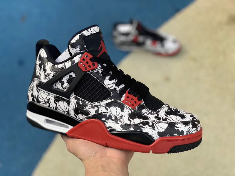 Air Jordan 4 Tattoo Singles Day Release Date BQ0897-006 Pics