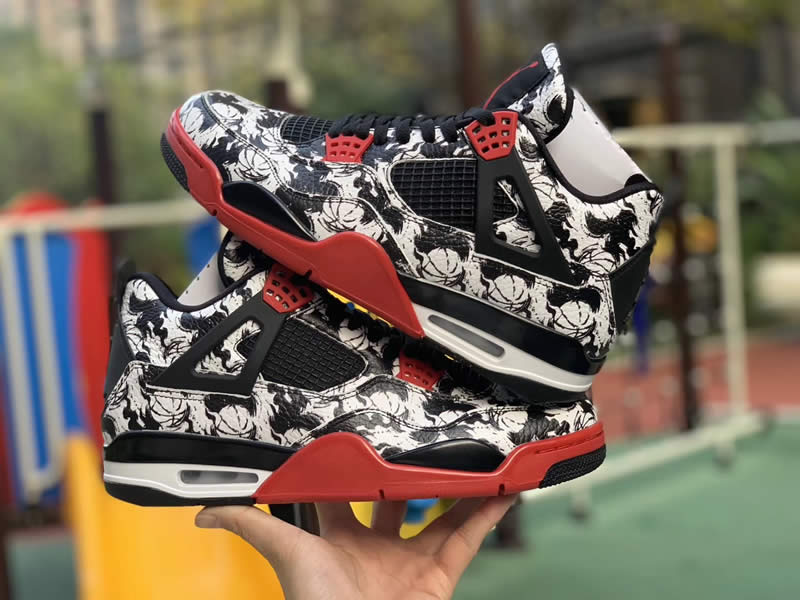 Air Jordan 4 Tattoo Singles Day Release Date BQ0897-006 Pics