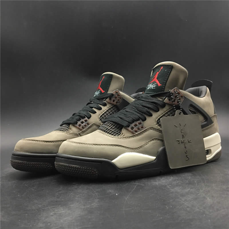 Travis Scott Olive Air Jordan 4 Release Date For Sale (1) - newkick.vip