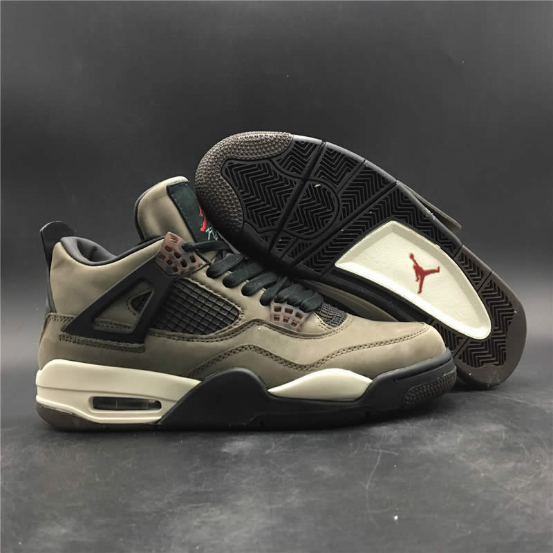 Travis Scott Olive Air Jordan 4 Release Date For Sale (2) - newkick.vip