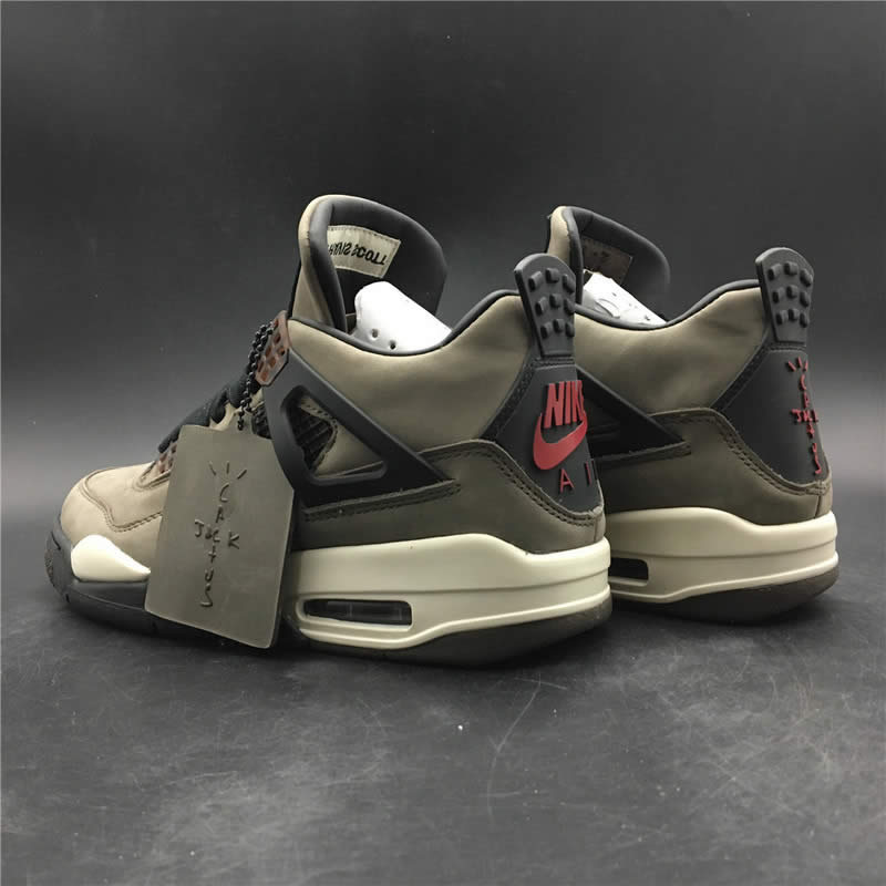 Travis Scott Olive Air Jordan 4 Release Date For Sale (3) - newkick.vip