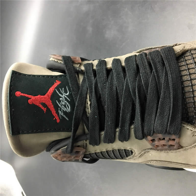 Travis Scott Olive Air Jordan 4 Release Date For Sale (5) - newkick.vip