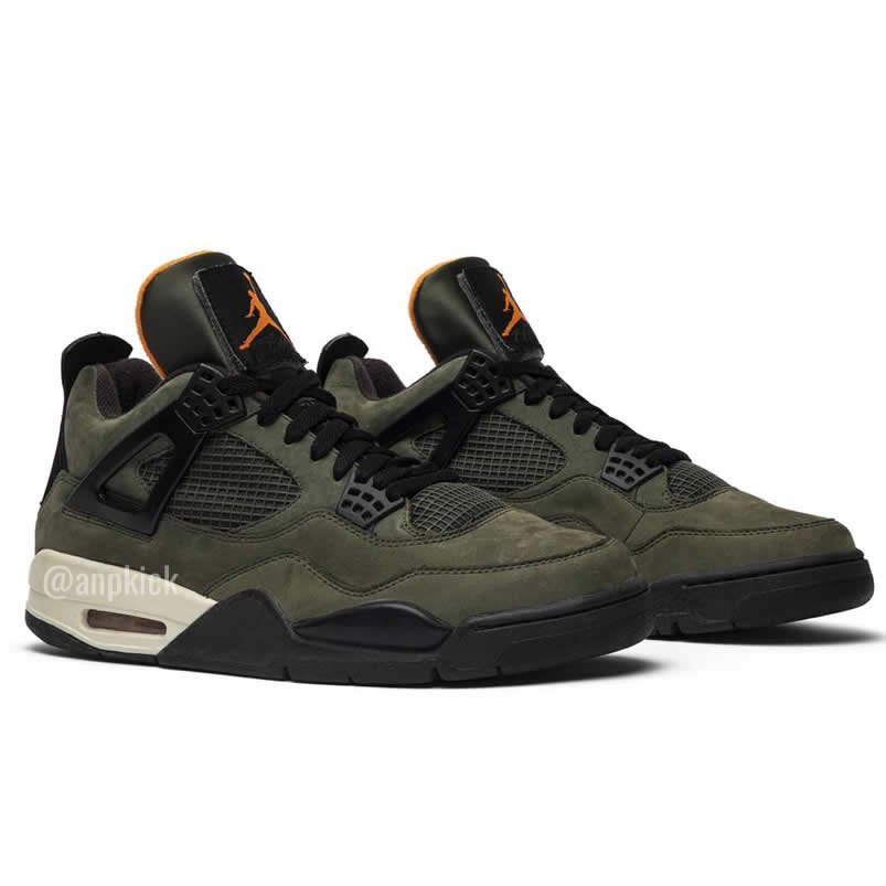 Undefeated Air Jordan 4 Retro Jordan Iv Undftd Deep Green Shoes Jbm351 M1 (3) - newkick.vip