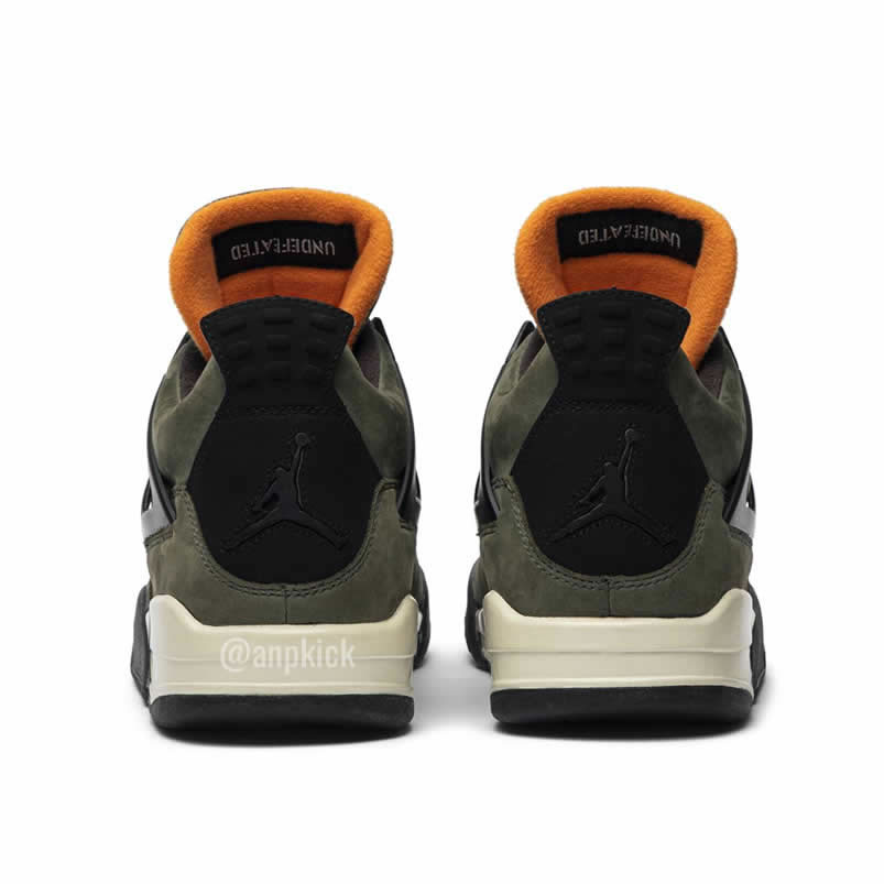 Undefeated Air Jordan 4 Retro Jordan Iv Undftd Deep Green Shoes Jbm351 M1 (5) - newkick.vip