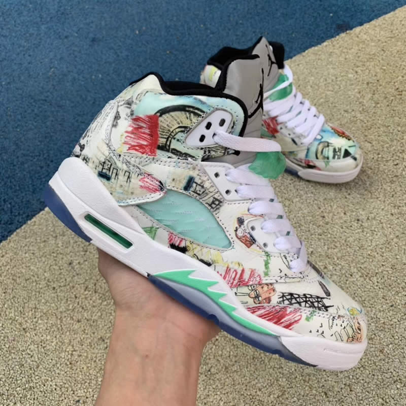 Air Jordan 5 Chicago Inspired Wings Colorway AV2405-900 Detail Pic