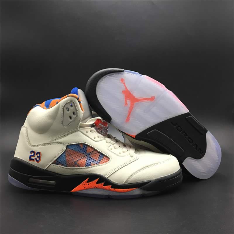 Air Jordan 5 Retro 'International Flight' 136027-148 Blue 5 Jordans