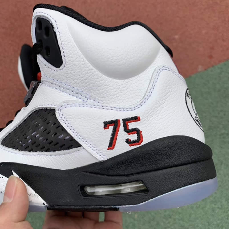 Air Jordan 5 Paris Saint Germain Friends Family Psg White Av9175 101 Detail Pics (11) - newkick.vip