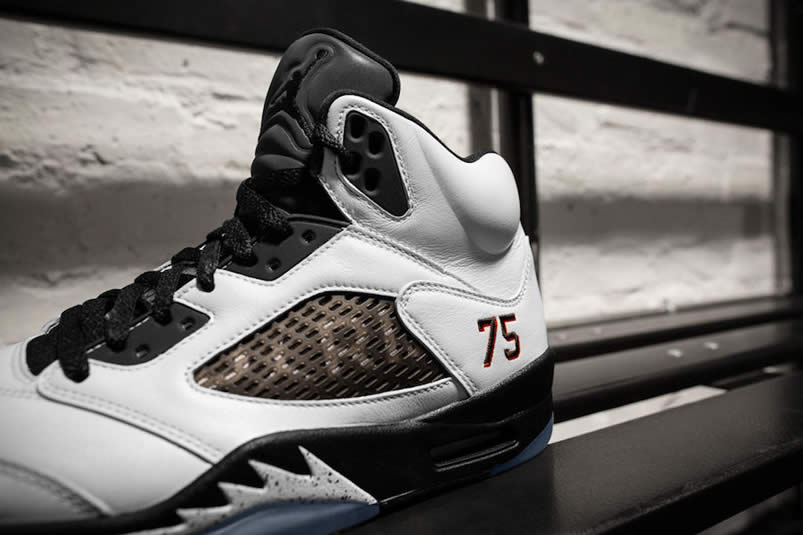 Air Jordan 5 Paris Saint Germain Friends Family Psg White Av9175 101 Detail Pics (3) - newkick.vip