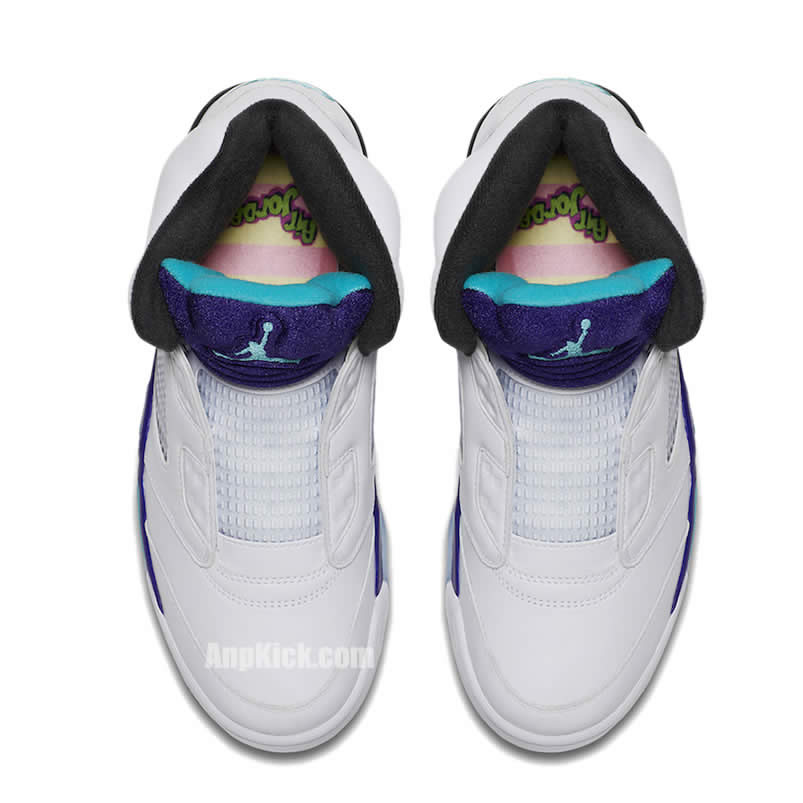 Air Jordan 5 Retro NRG 'Fresh Prince' White Grape AV3919-135