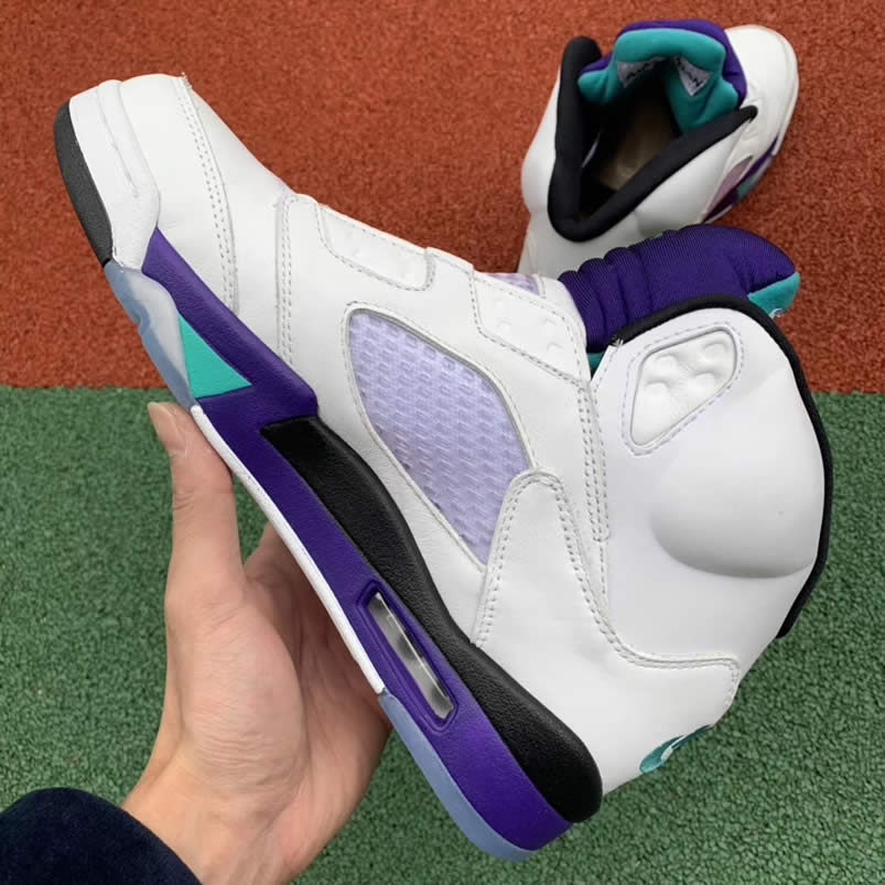 Air Jordan 5 Retro NRG 'Fresh Prince' White Grape AV3919-135 Pics