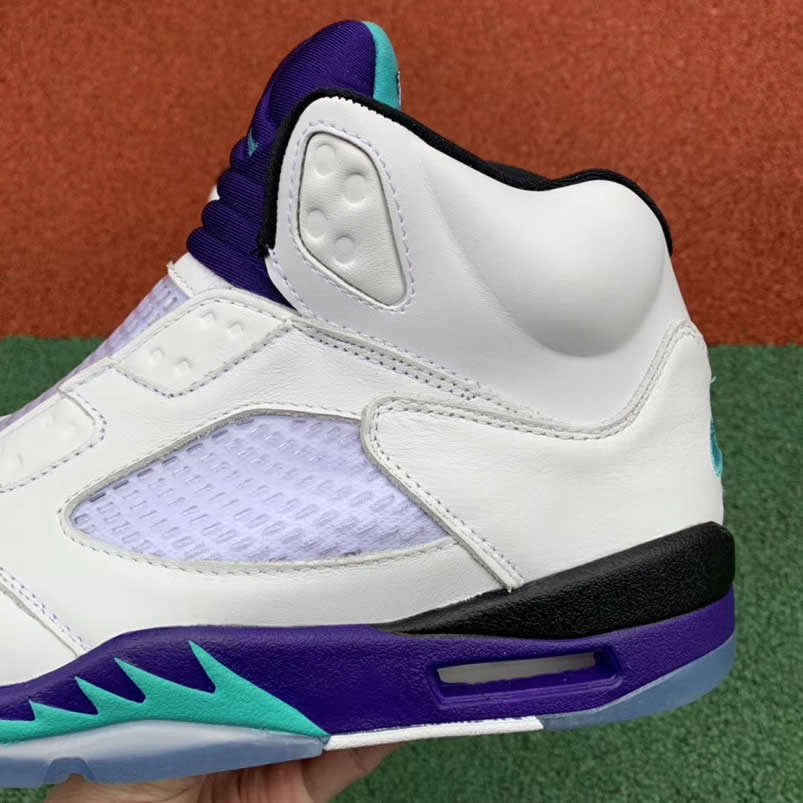 Air Jordan 5 Retro NRG 'Fresh Prince' White Grape AV3919-135 Pics