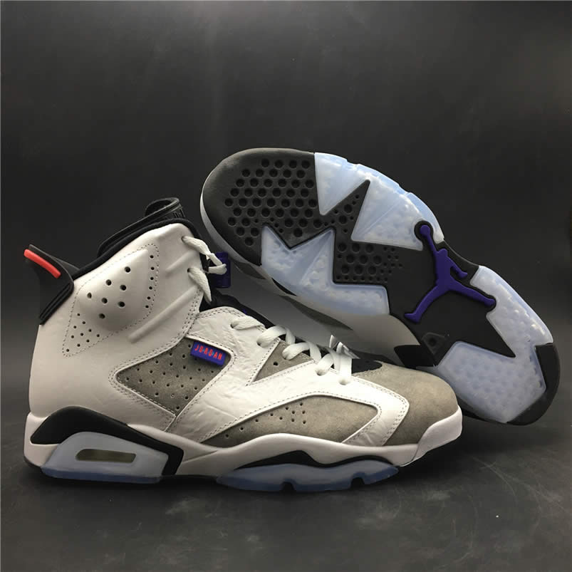 Air Jordan 6 'Flint' Grey 2019 On Feet Review Outfits CI3125-100 Detail