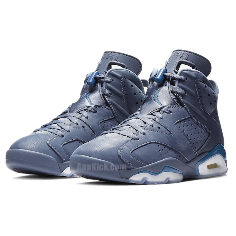 Air Jordan 6 'Jimmy Butler' PE Diffused Blue On Feet 384664-400