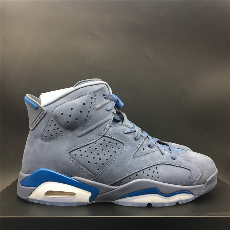 Air Jordan 6 'Jimmy Butler' PE Diffused Blue On Feet 384664-400 Pics