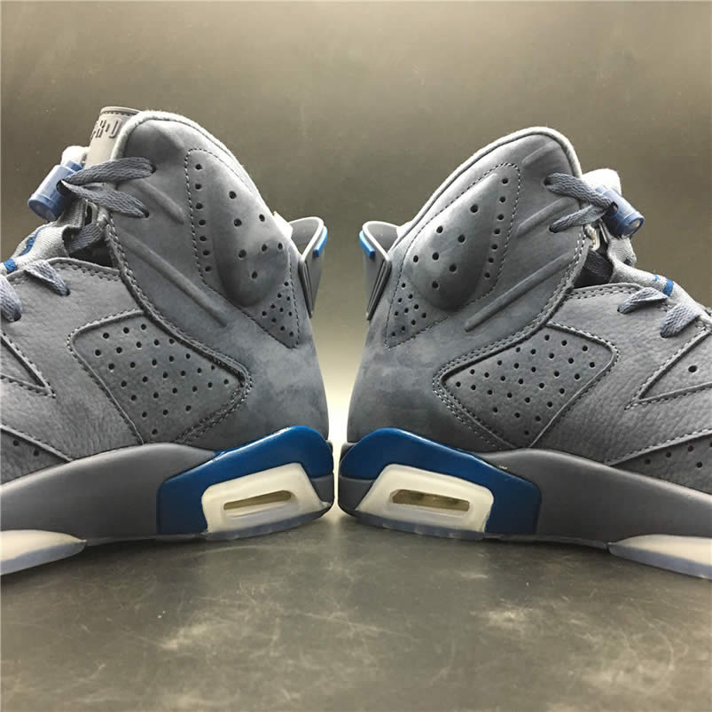 Air Jordan 6 'Jimmy Butler' PE Diffused Blue On Feet 384664-400 Pics