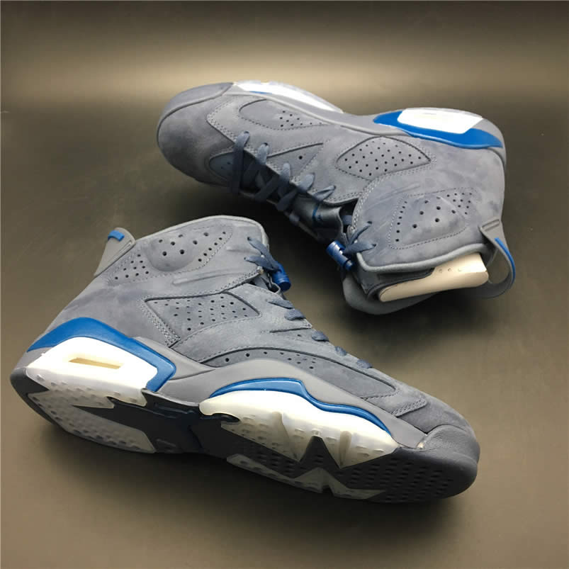 Air Jordan 6 'Jimmy Butler' PE Diffused Blue On Feet 384664-400 Pics