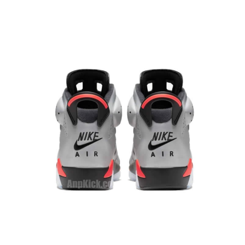 Air Jordan 6 Jsp 3m Reflective Silver Bugs Bunny Infrared Ci4072 001 (4) - newkick.vip