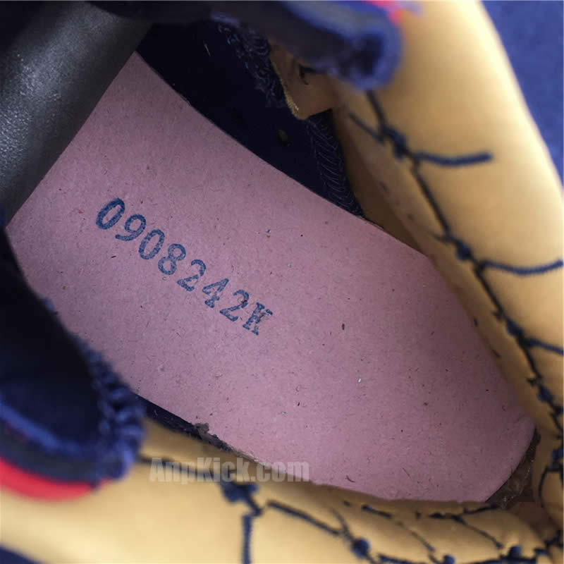 air jordan 6 retro db doernbecher navy blue and red detail image (15)