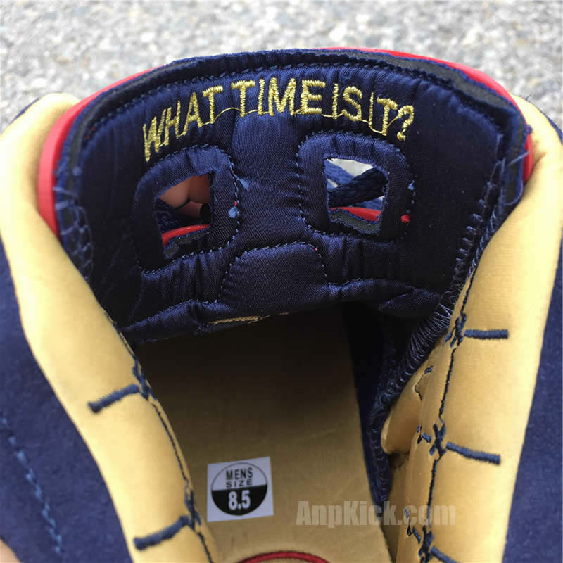 air jordan 6 retro db doernbecher navy blue and red detail image (16)