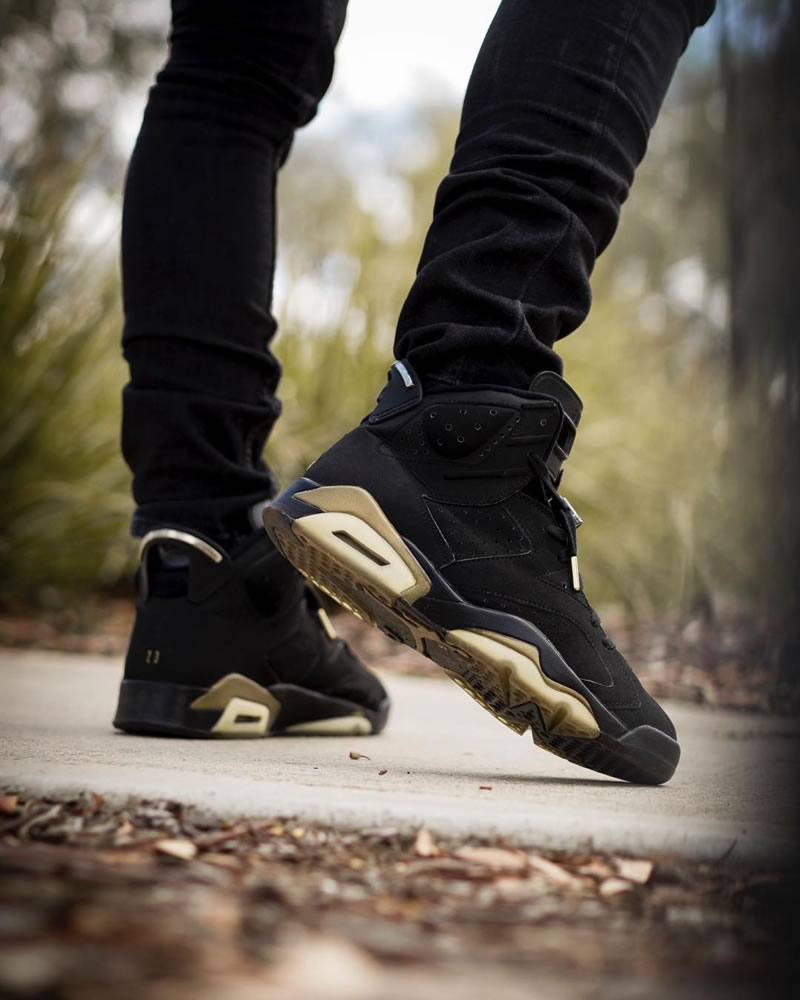 Air Jordan 6 Retro Dmp 2020 Black Gold On Feet Release Date Ct4954 007 (3) - newkick.vip