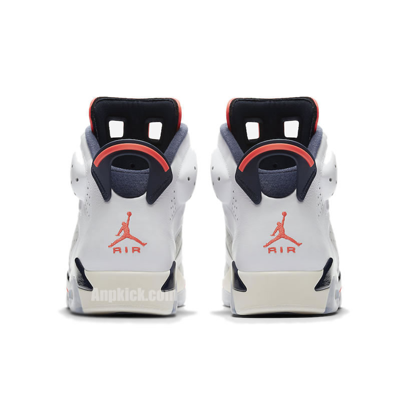 Air Jordan 6 Tinker Hatfield White Infrared Review 384664 104 (5) - newkick.vip