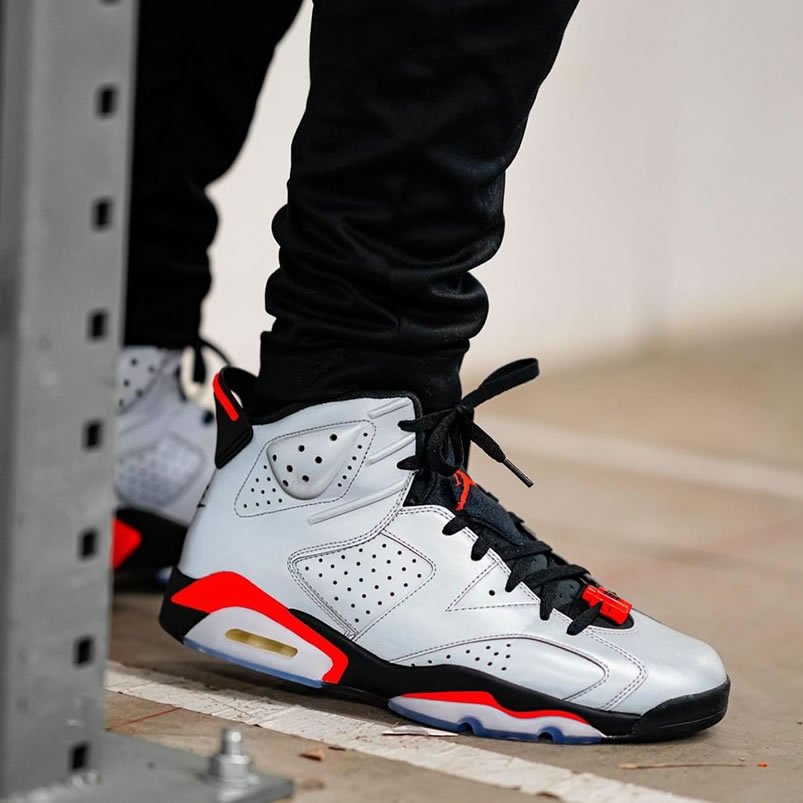 Air Jordan 7 3m Reflections Silver Of A Champion On Feet Bv6281 006 (1) - newkick.vip