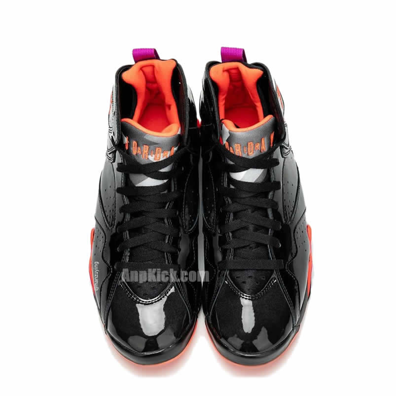 Air Jordan 7 Wmns Black Patent Leather Shoes Release Date 313358 006 (4) - newkick.vip