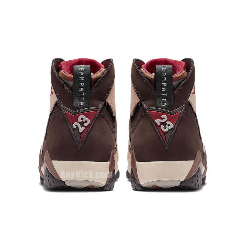 Patta Air Jordan 7 Og Sp Mahogany Price Release Date At3375 200 (5) - newkick.vip