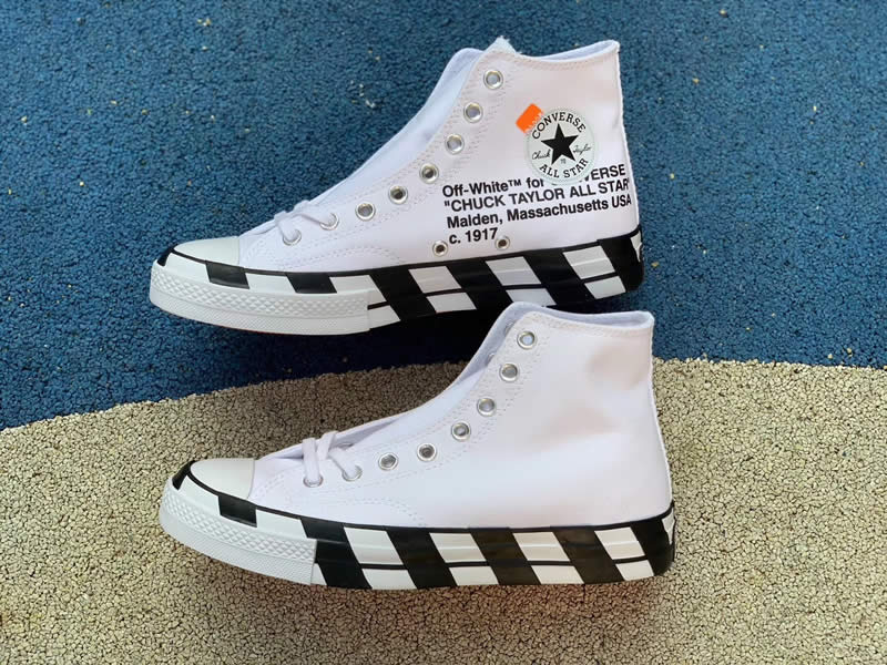 off white converse chuck 70 stripe white high tops shoes 163862c pics