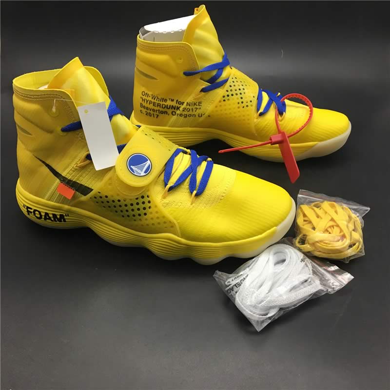 0ff white nike react hyperdunk 2017 yellow aj4578-700 (5)