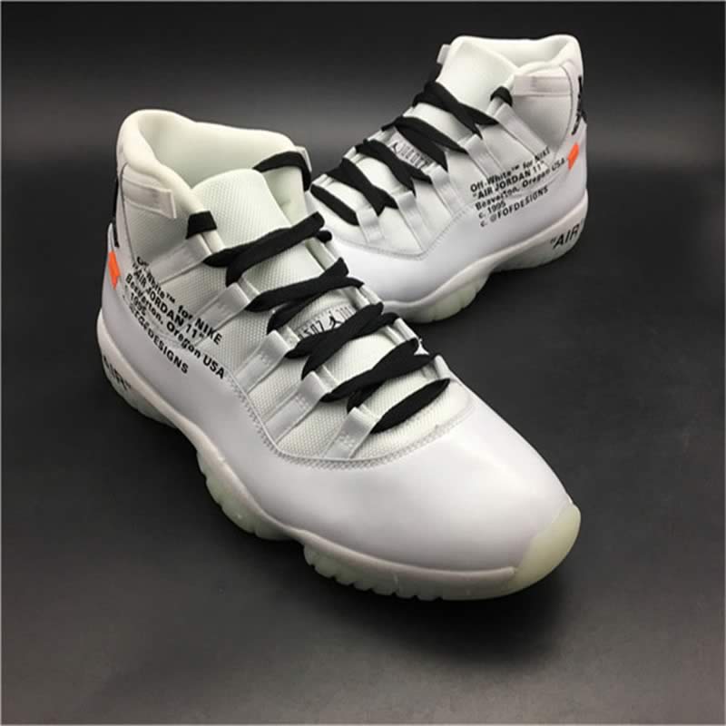 off white air jordan 11 aj11 all white customize shoes jordans detail images (8).jpg