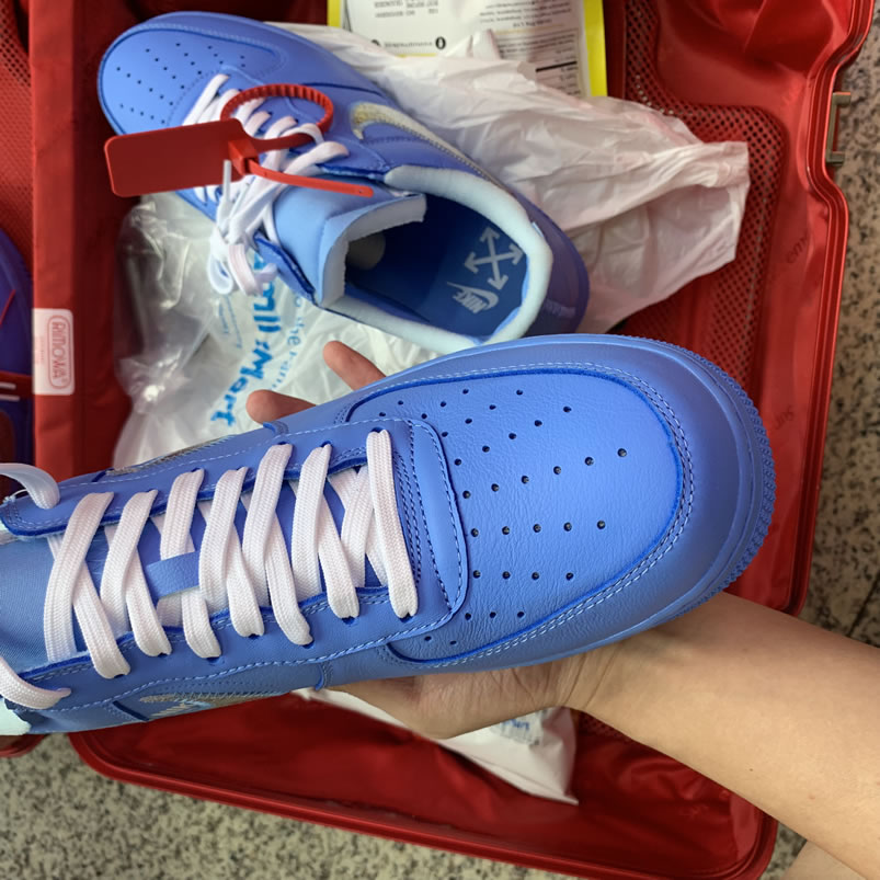 Off White Nike Air Force 1 Low Mca Blue For Sale Ci1173 400 (12) - newkick.vip