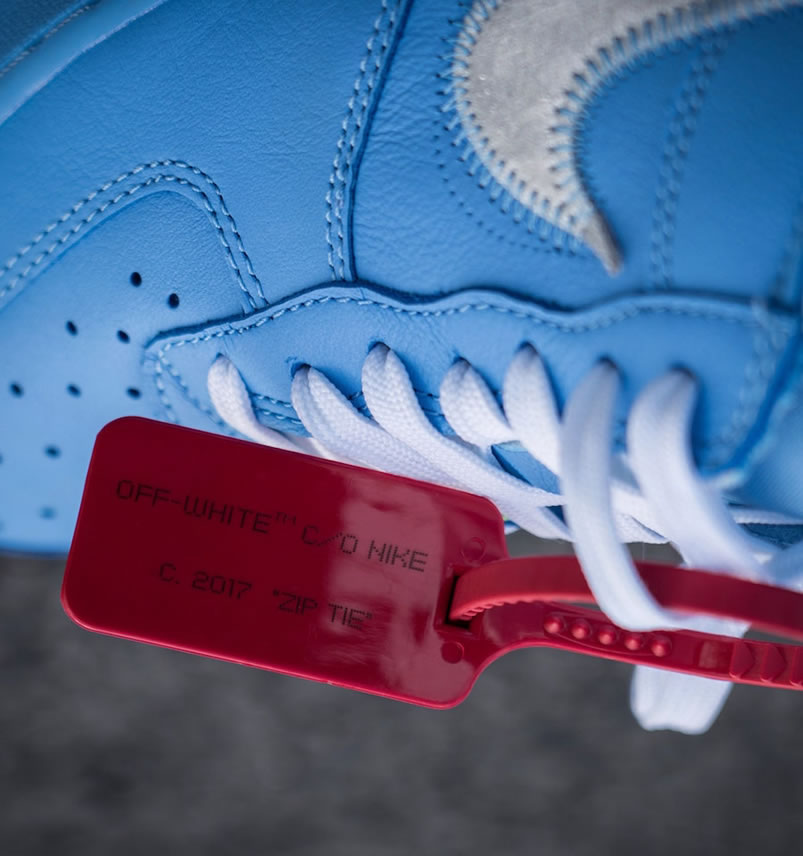 Off White Nike Air Force 1 Low Mca Blue For Sale Ci1173 400 (9) - newkick.vip