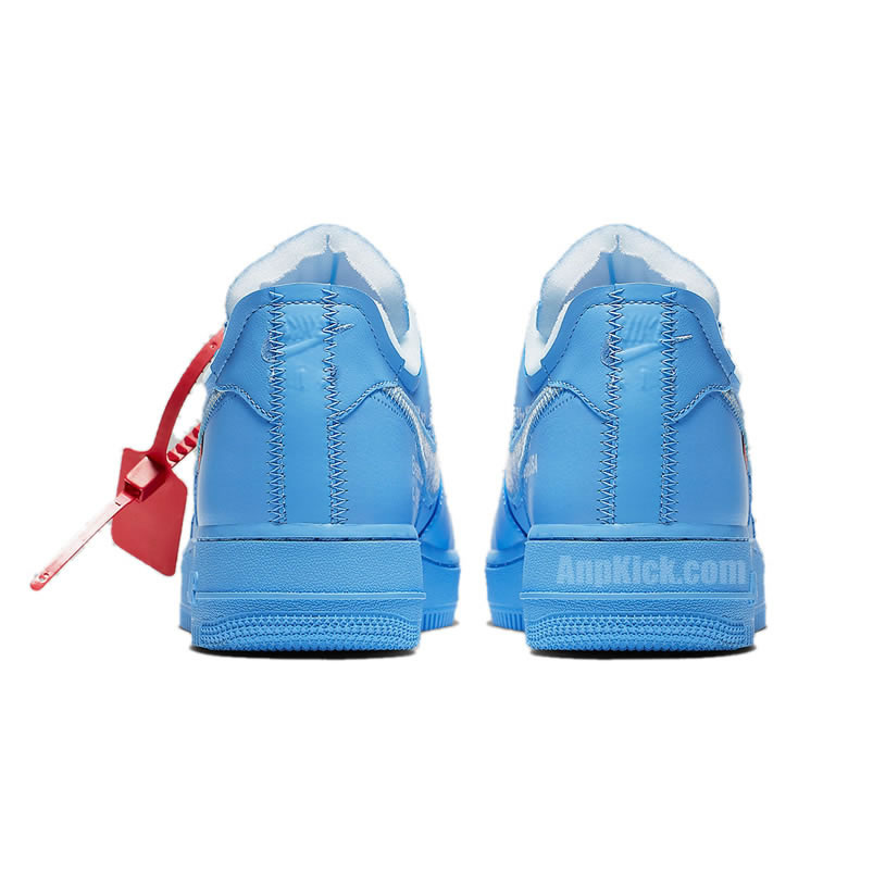 Off White Nike Air Force 1 Low Mca University Blue For Sale Ci1173 400 (5) - newkick.vip